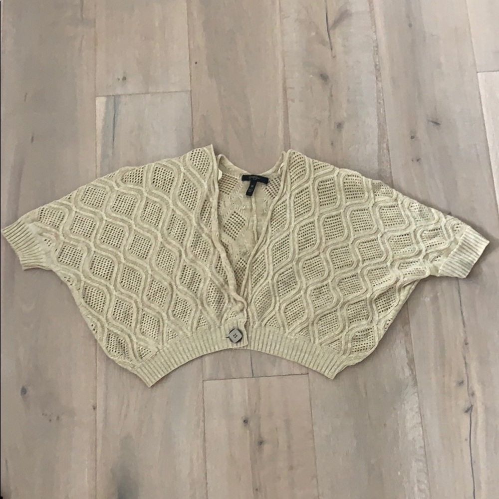Cropped cardigan
